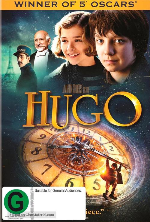 Hugo - New Zealand DVD movie cover