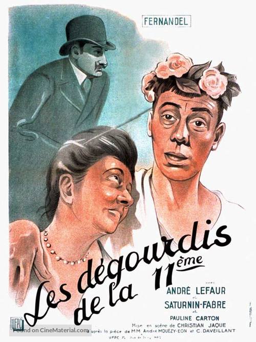D&eacute;gourdis de la 11&egrave;me, Les - French Movie Poster