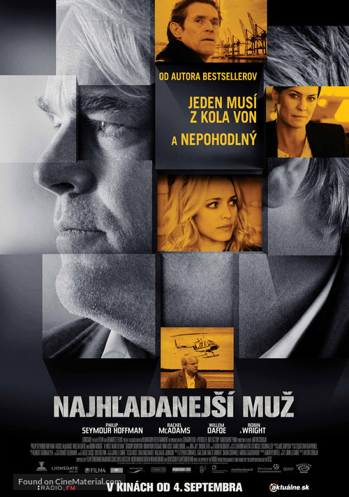 A Most Wanted Man - Slovak Movie Poster