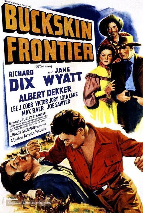 Buckskin Frontier - Movie Poster
