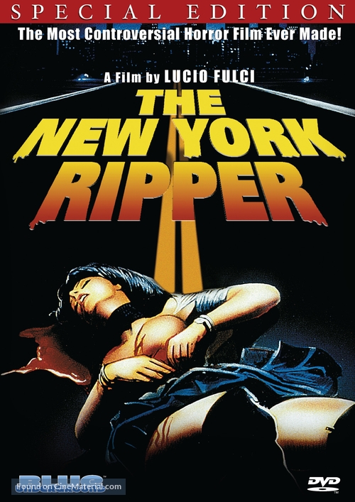 Lo squartatore di New York - DVD movie cover