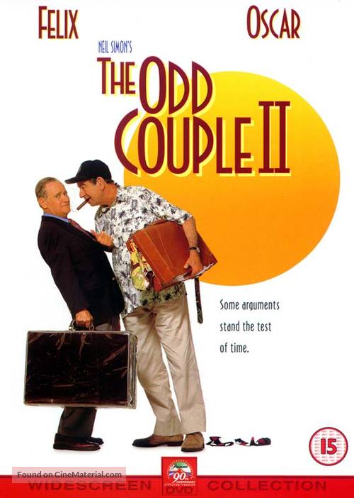 The Odd Couple II - British DVD movie cover