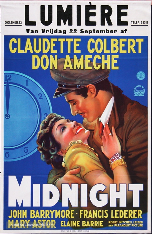 Midnight - Dutch Movie Poster