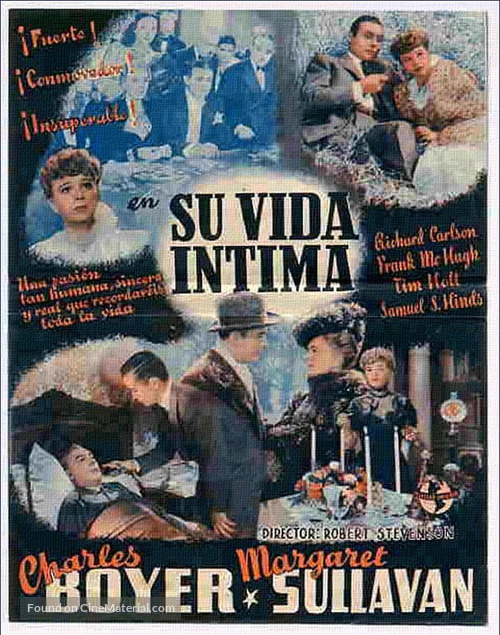 Back Street - Spanish Movie Poster