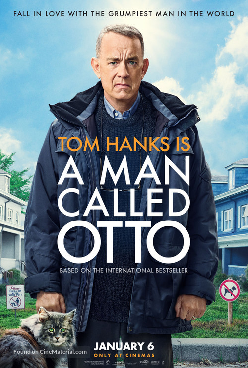 A Man Called Otto - British Movie Poster