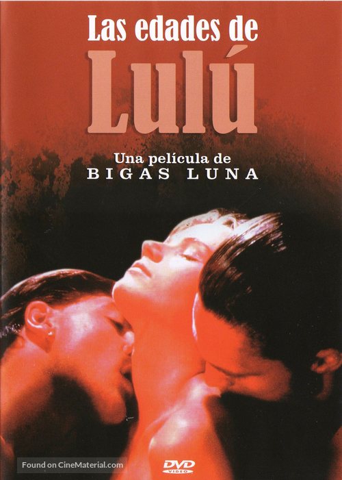 Las edades de Lulú (1990) Spanish dvd movie cover