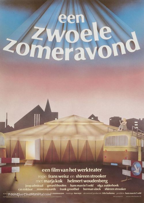 Een zwoele zomeravond - Dutch Movie Poster