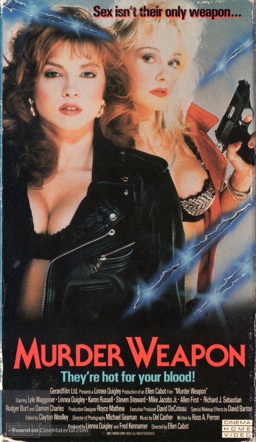 Murder Weapon - VHS movie cover