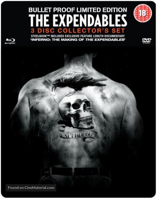 The Expendables - British Movie Cover