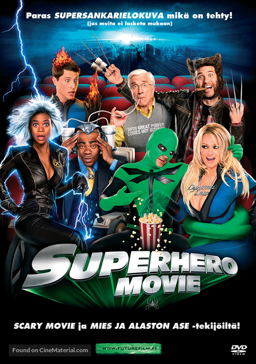 Superhero Movie - Finnish DVD movie cover