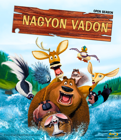 Open Season - Hungarian Blu-Ray movie cover