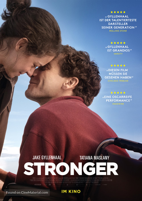 Stronger - German Movie Poster