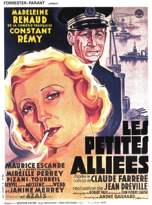 Petites alli&egrave;es, Les - French Movie Poster