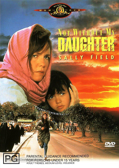 Not Without My Daughter - Australian DVD movie cover