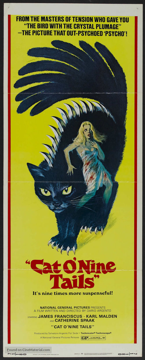 Il gatto a nove code - Movie Poster