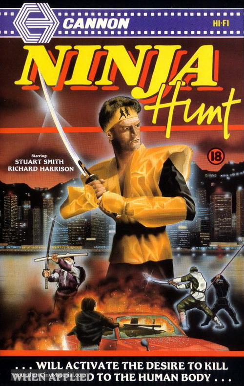 Ninja Hunt - British Movie Cover
