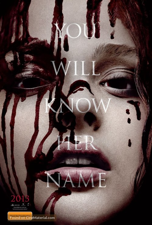 Carrie - Australian Movie Poster