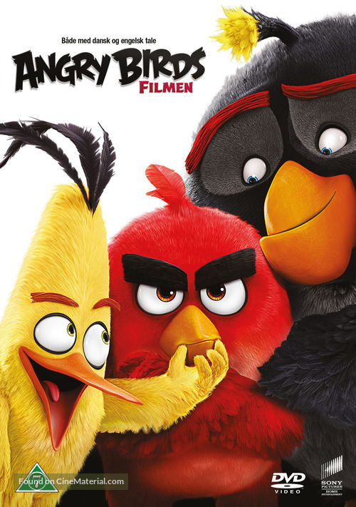 The Angry Birds Movie - Danish Movie Cover