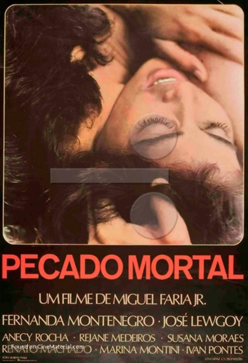 Pecado Mortal - Brazilian Movie Poster