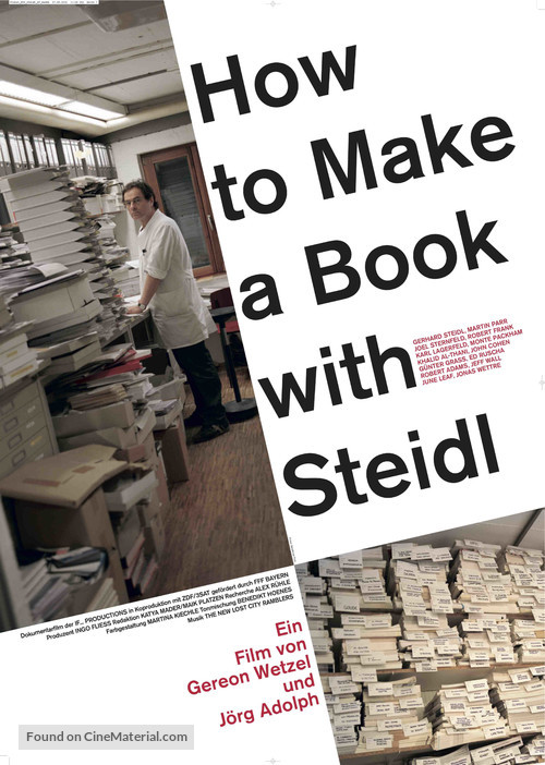 How to Make a Book with Steidl - German Movie Poster