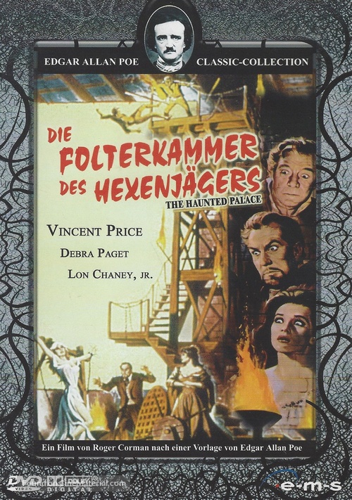 The Haunted Palace - German DVD movie cover