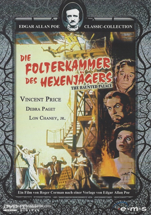 The Haunted Palace - German DVD movie cover