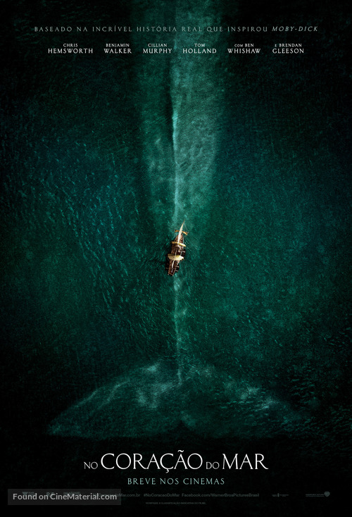 In the Heart of the Sea - Brazilian Movie Poster