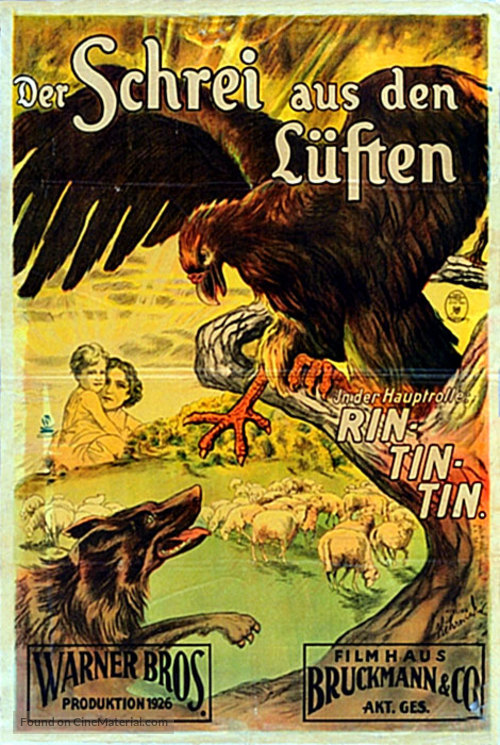 The Night Cry - German Movie Poster