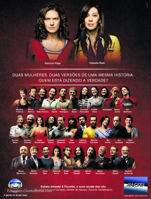 &quot;A Favorita&quot; - Brazilian Movie Poster