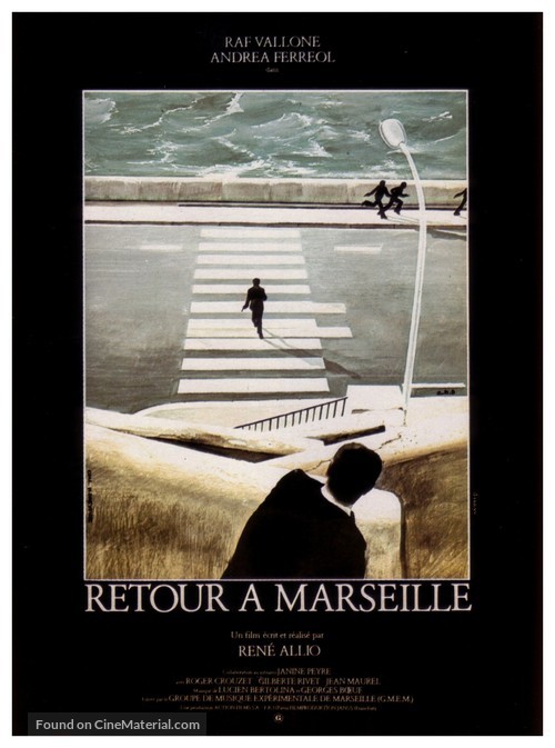 Retour &agrave; Marseille - French Movie Poster