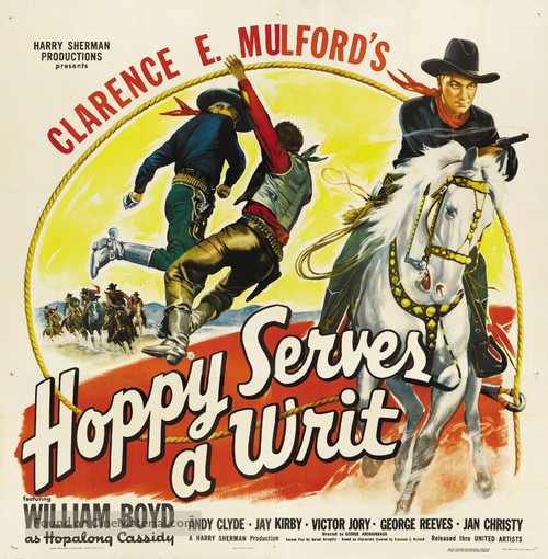 Hoppy Serves a Writ - Movie Poster