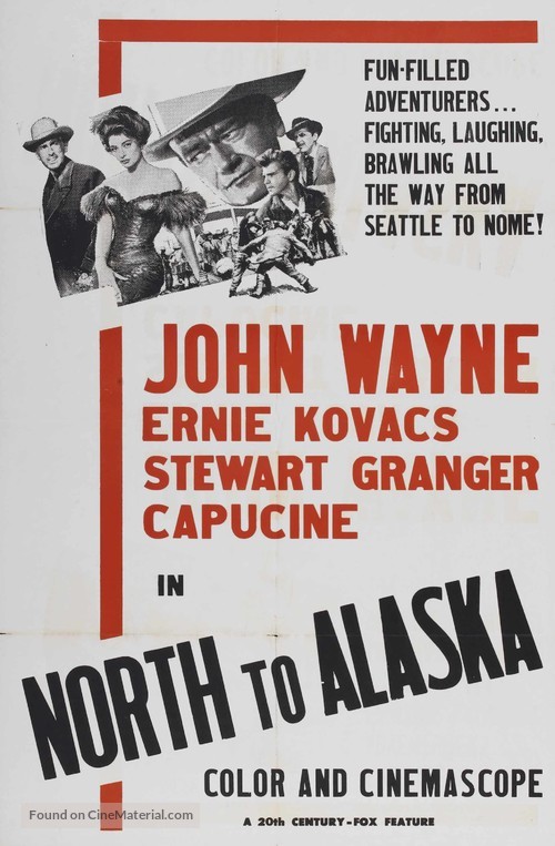 North to Alaska - Movie Poster