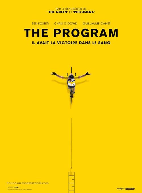 The Program - French Movie Poster