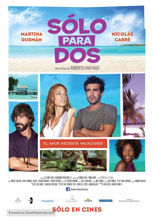 Solo para dos - Argentinian Movie Poster