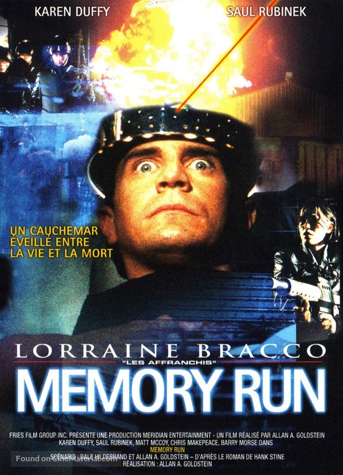 Memory Run - French DVD movie cover