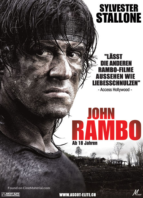 Rambo - Swiss Movie Poster