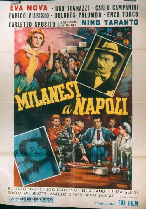 Milanesi a Napoli - Italian Movie Poster