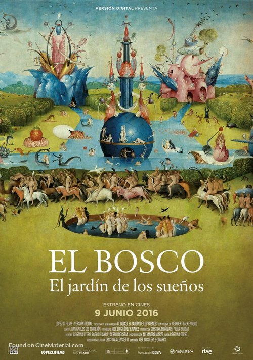 El Bosco. El jard&iacute;n de los sue&ntilde;os - Spanish Movie Poster