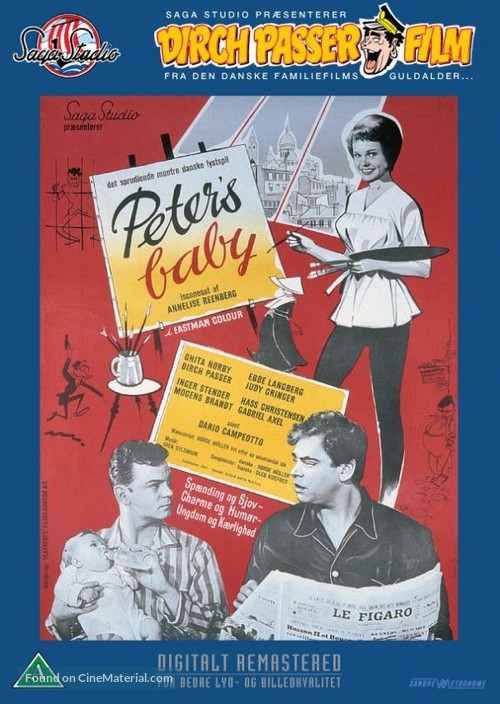 Peters baby - Danish DVD movie cover