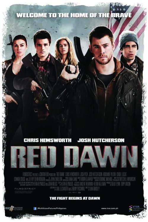 Red Dawn - Philippine Movie Poster