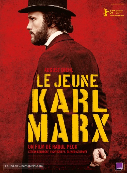 Le jeune Karl Marx - French Movie Poster