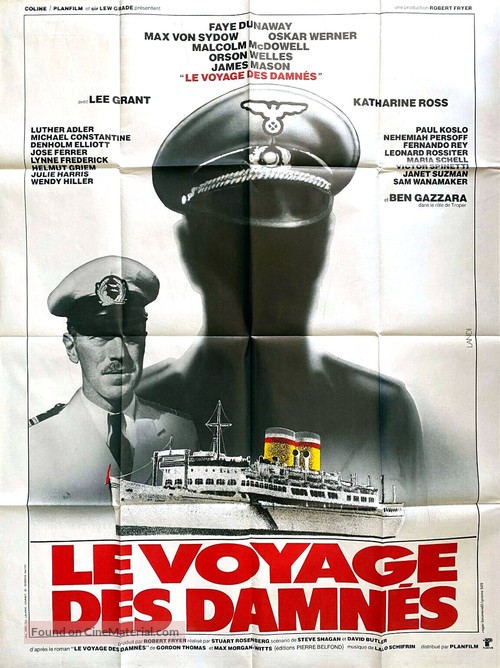 Voyage of the Damned - French Movie Poster