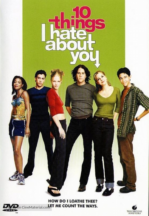 10 Things I Hate About You - DVD movie cover