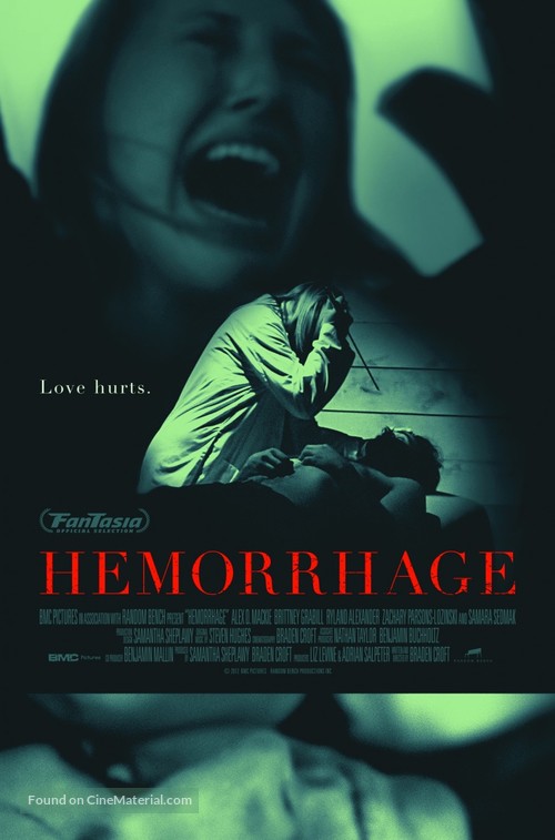 Hemorrhage - Canadian Movie Poster