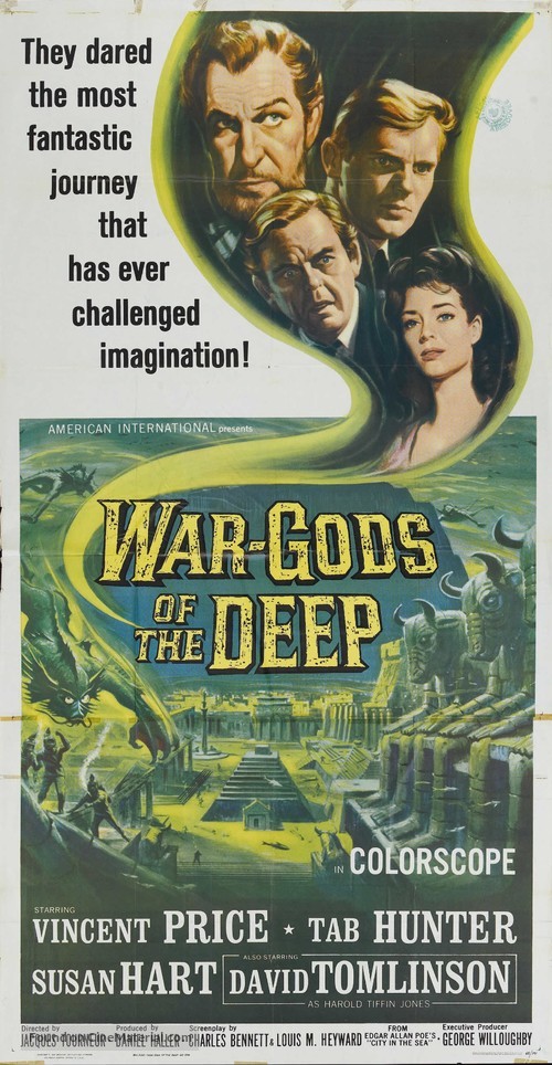 War-Gods of the Deep - Theatrical movie poster