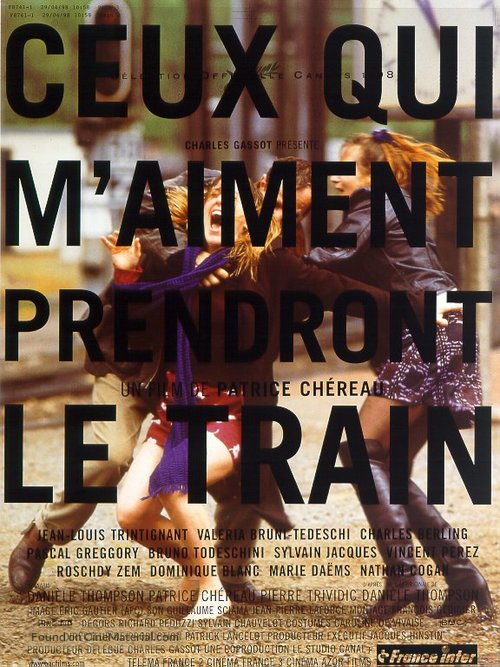 Ceux qui m&#039;aiment prendront le train - French Movie Poster