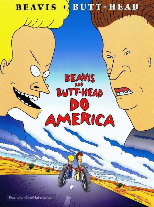 Beavis and Butt-Head Do America - DVD movie cover