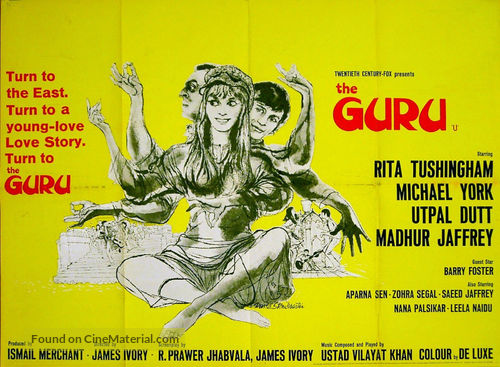 The Guru - British Movie Poster