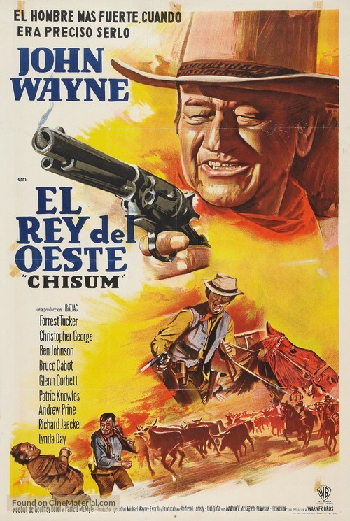 Chisum - Argentinian Movie Poster