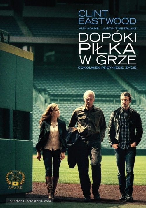 Trouble with the Curve - Polish DVD movie cover